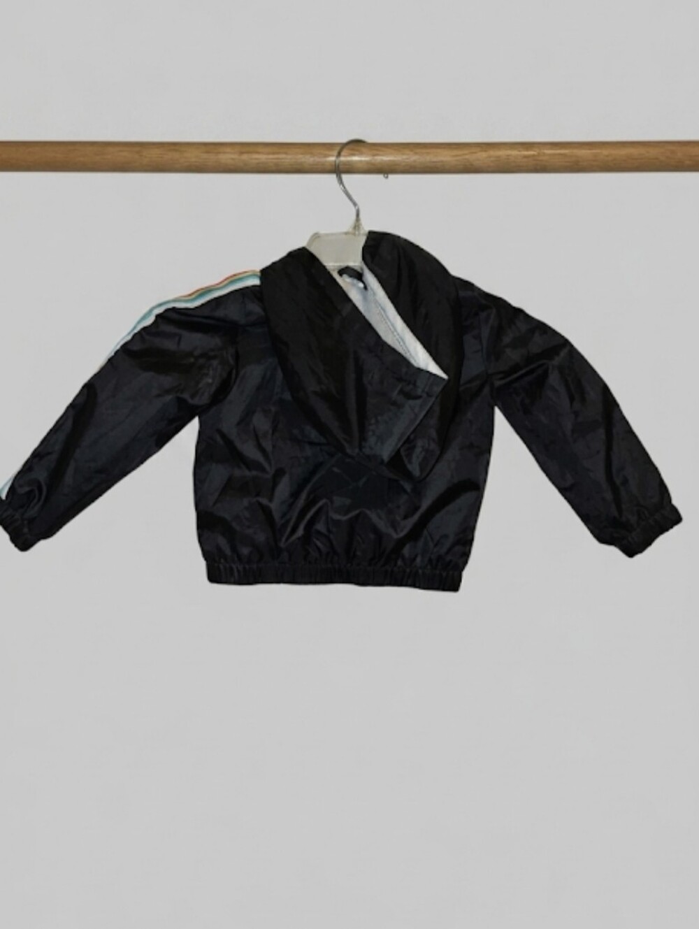 Pink Platinum girls windbreaker Size 2 Black - Picture 4 of 7
